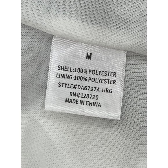 Miami Maxi Dress M Francesca’s Hi/Lo Ruffled Hemline Wrap Around Flutter Sleeves - Picture 14 of 15